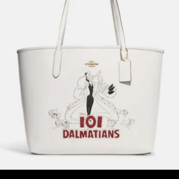 NWT Coach Cruella City Tote 😍 - Picture 2 of 6